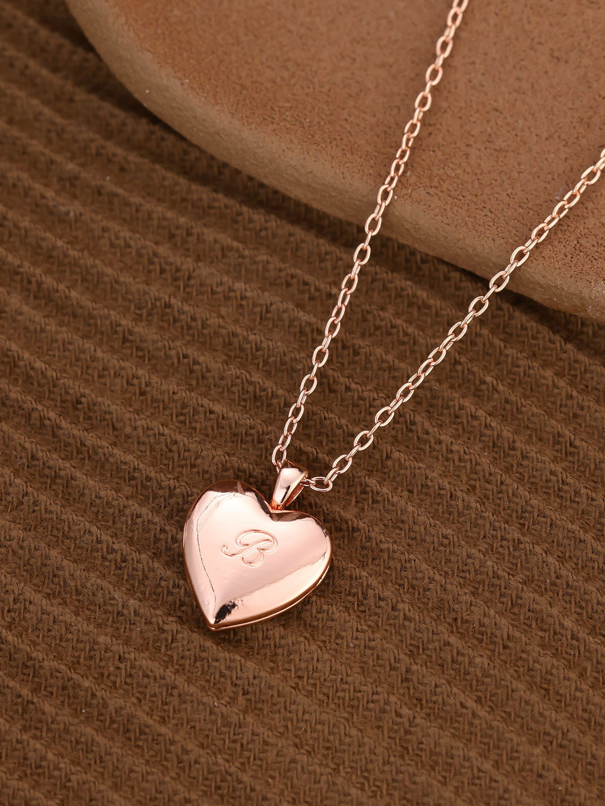 Personalized Heart Locket Necklace with Custom Photo & Engraving