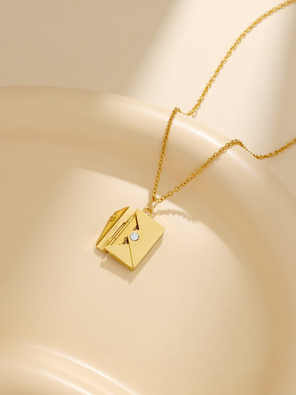 Custom Engraving Necklace with Secret - myLoveSparks Jewelry & GiftsHN