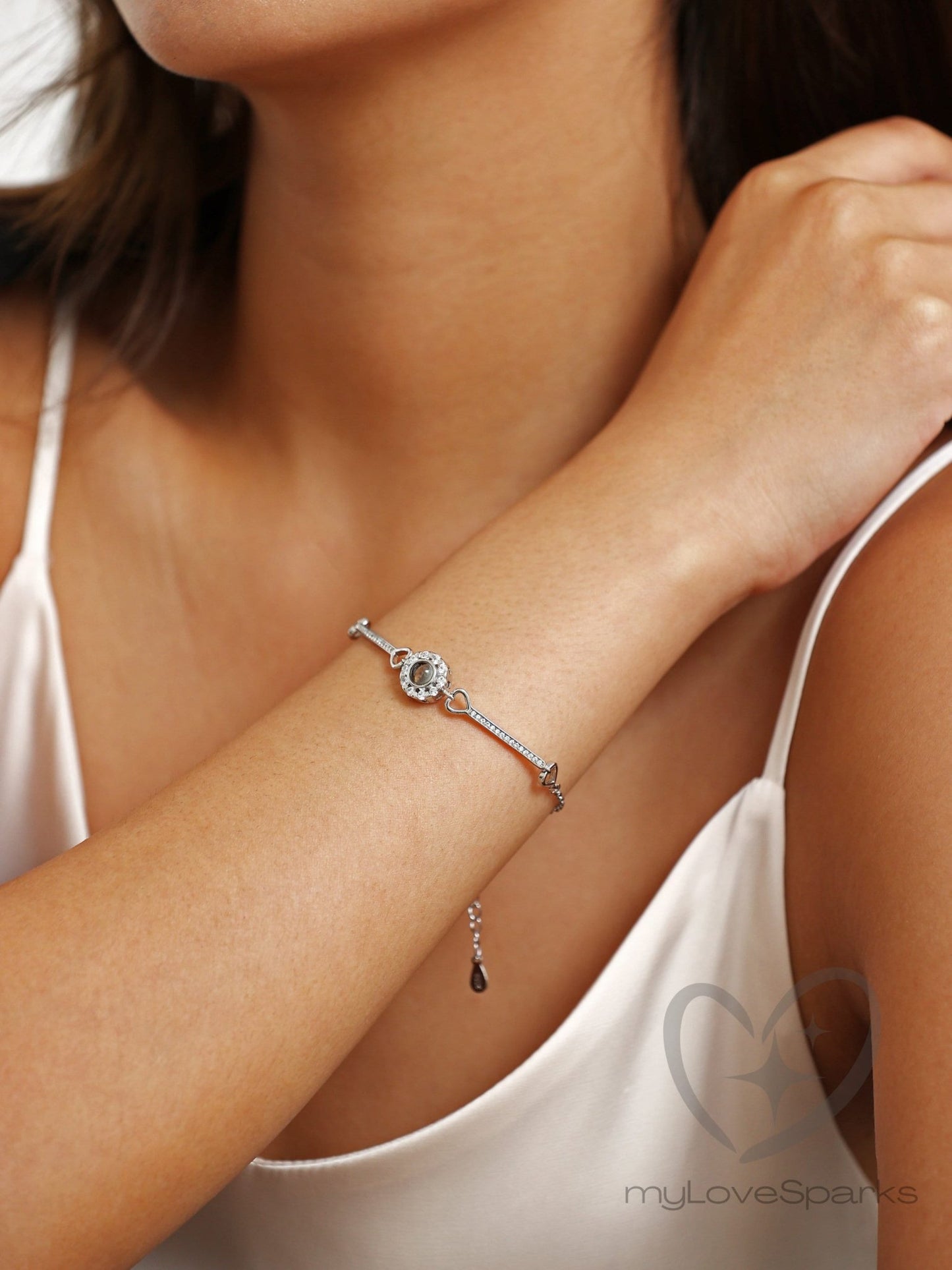 Custom Photo Projection Bracelets for Women - myLoveSparks Jewelry & GiftsHJ