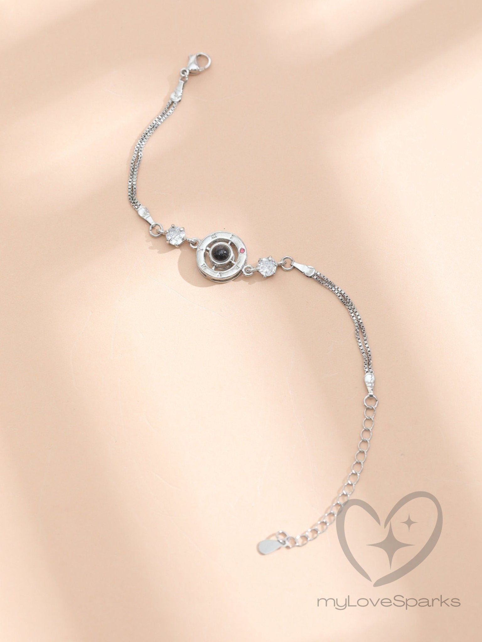 Custom Photo Projection Bracelets For Women - myLoveSparks Jewelry & GiftsHJ