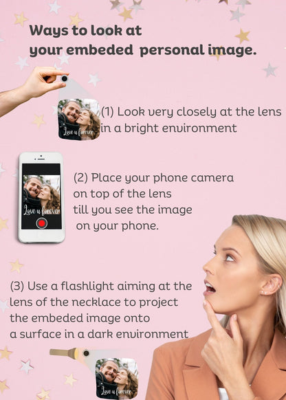 Custom Photo Projection Bracelets For Women - myLoveSparks Jewelry & GiftsHJ