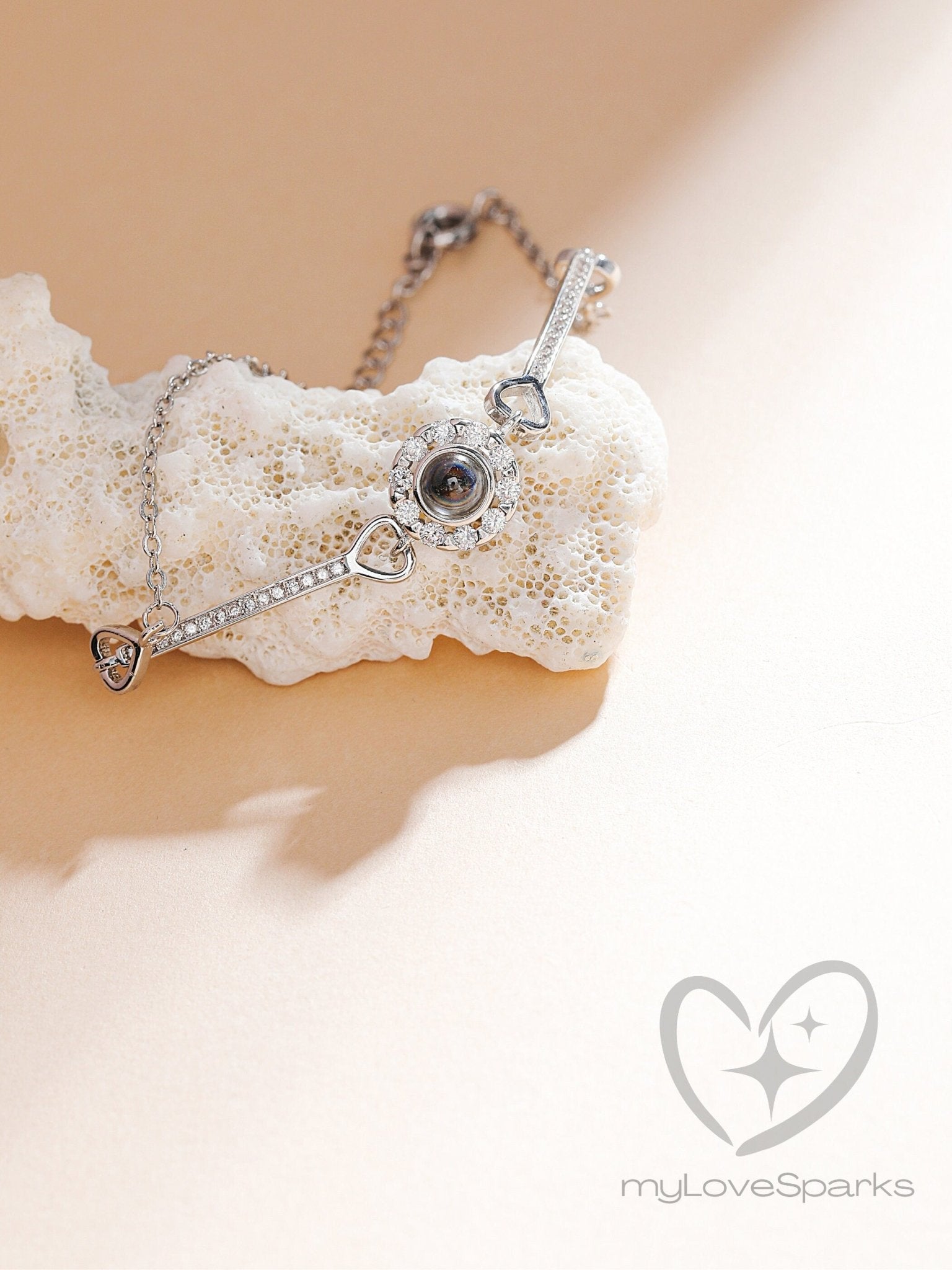 Custom Photo Projection Bracelets for Women - myLoveSparks Jewelry & GiftsHJ