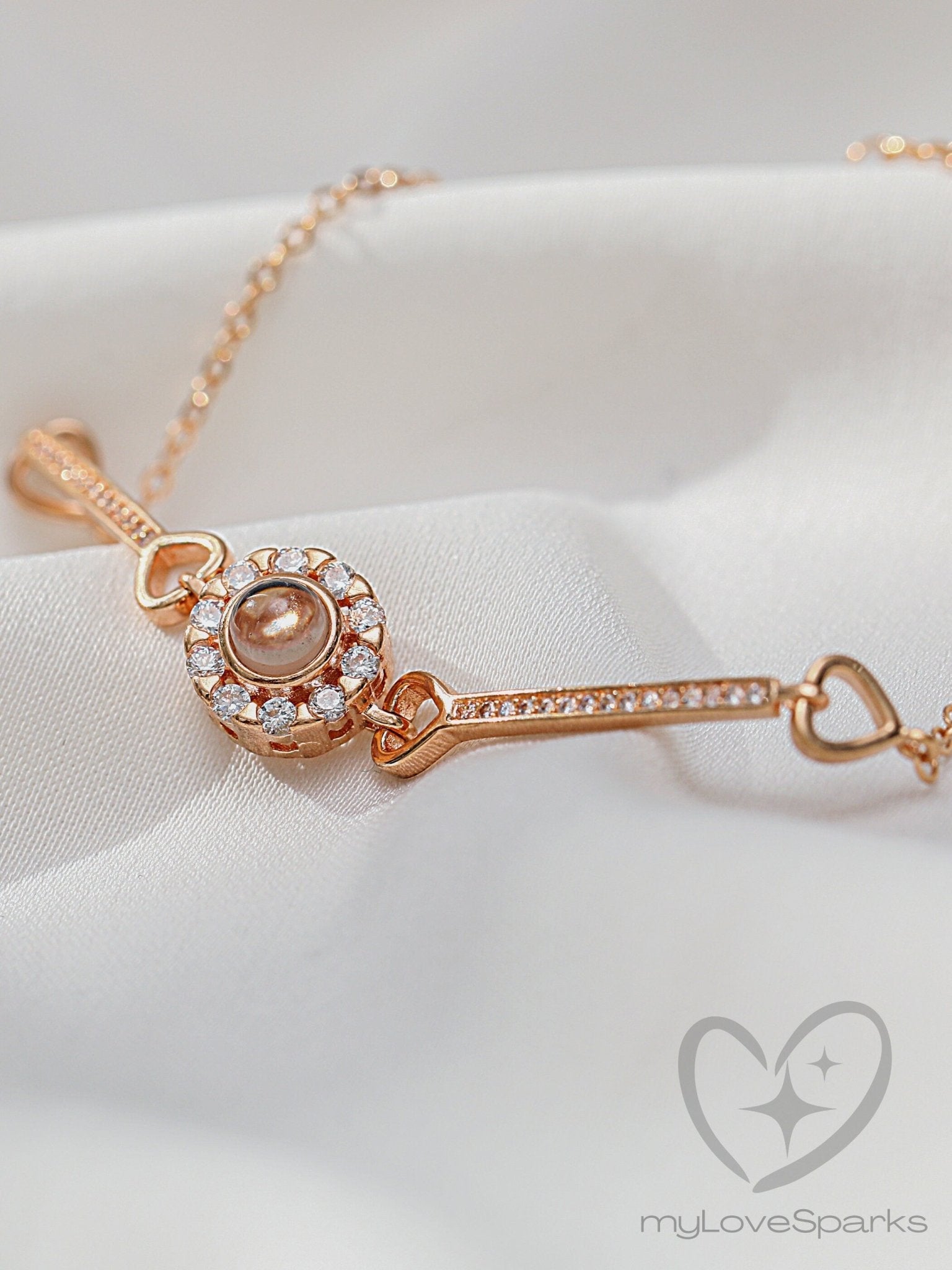 Custom Photo Projection Bracelets for Women - myLoveSparks Jewelry & GiftsHJ