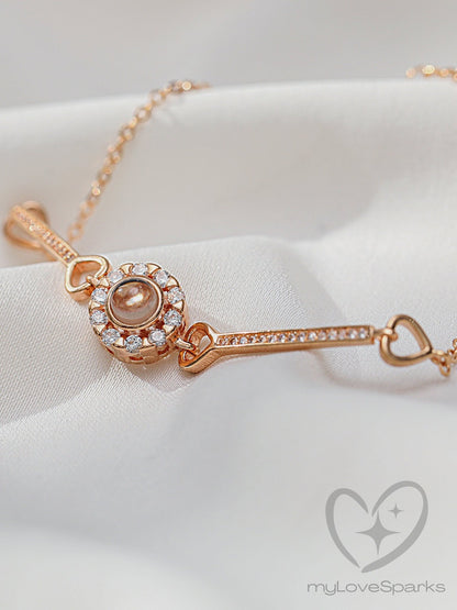 Custom Photo Projection Bracelets for Women - myLoveSparks Jewelry & GiftsHJ
