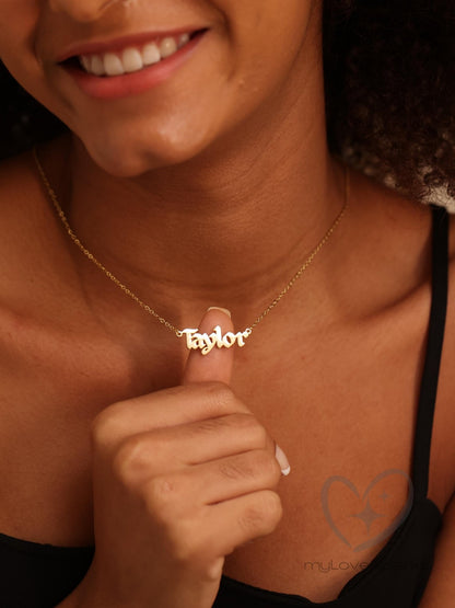 Personalized Dainty Name Necklace - myLoveSparks Jewelry & GiftsFY