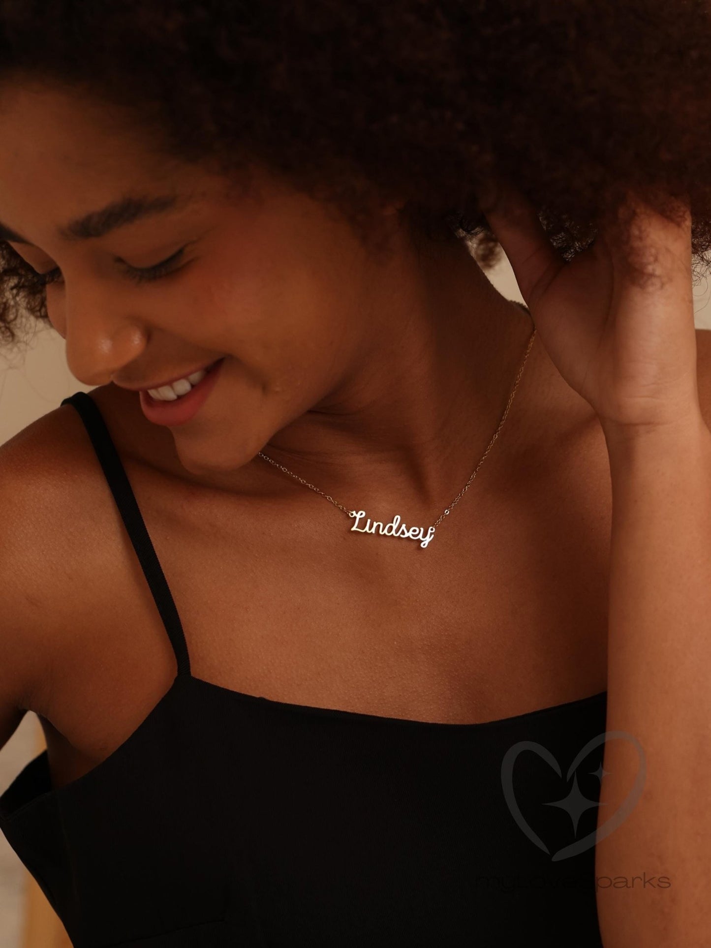Personalized Dainty Name Necklace - myLoveSparks Jewelry & GiftsFY