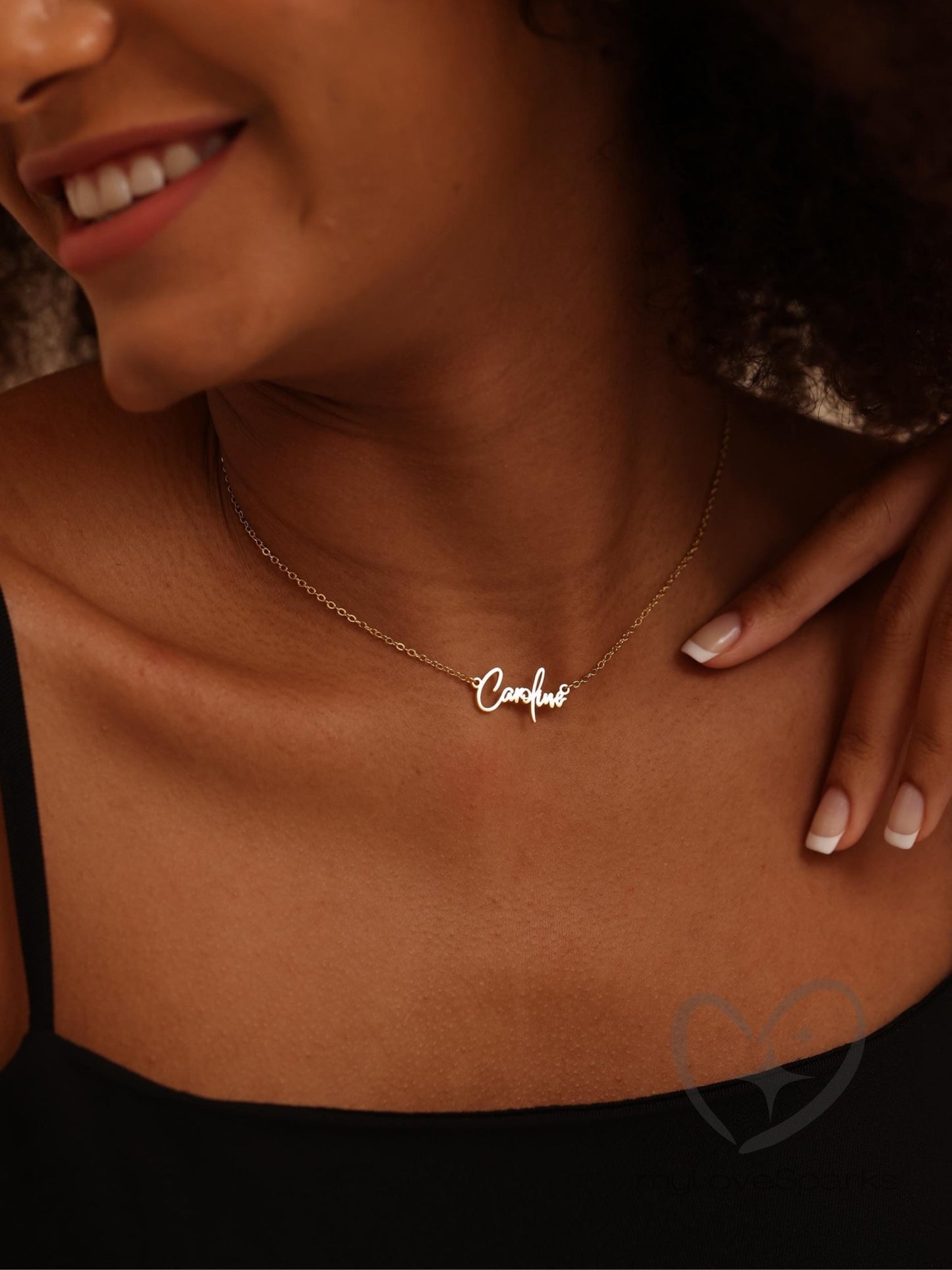 Personalized Dainty Name Necklace - myLoveSparks Jewelry & GiftsFY