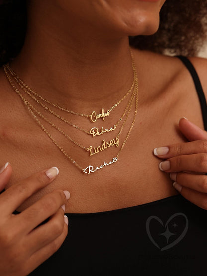 Personalized Dainty Name Necklace - myLoveSparks Jewelry & GiftsFY