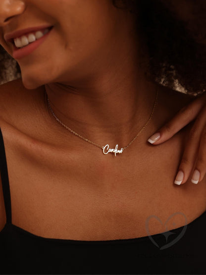 Personalized Dainty Name Necklace - myLoveSparks Jewelry & GiftsFY