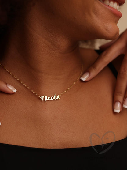 Personalized Dainty Name Necklace - myLoveSparks Jewelry & GiftsFY