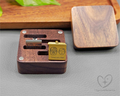 Personalized Engraved Cufflinks - myLoveSparks Jewelry & Gifts