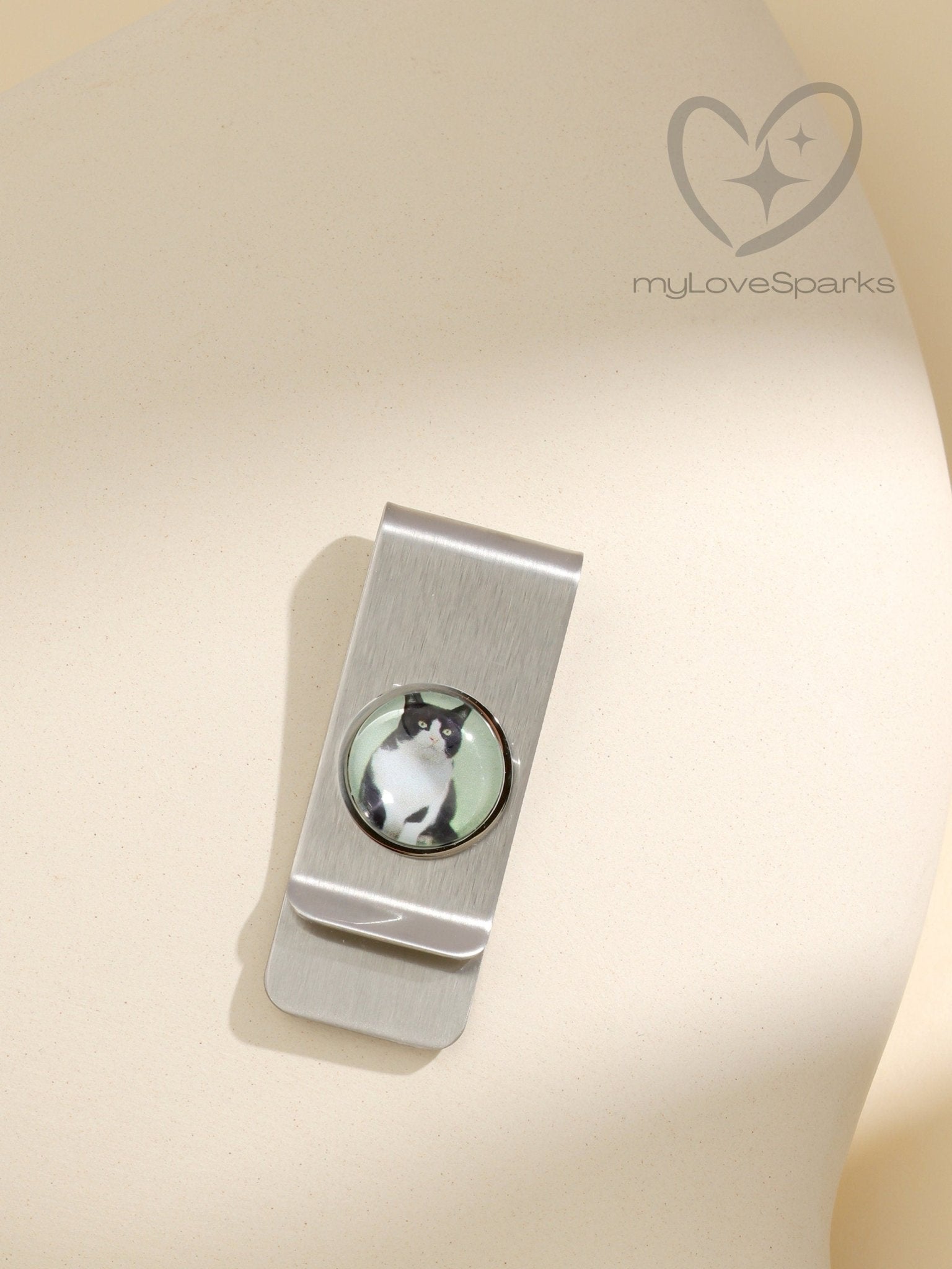 Personalized Money Clip with Photo - myLoveSparks Jewelry & GiftsHN