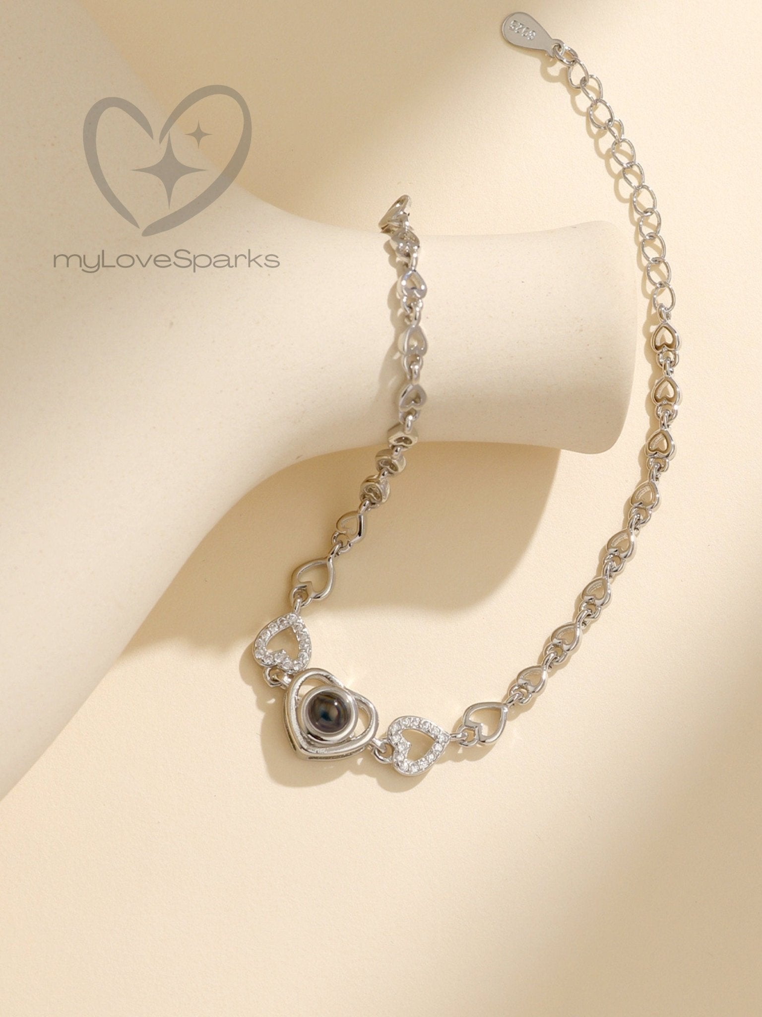 Personalized Photo Projection Bracelets For Women - myLoveSparks Jewelry & GiftsHJ