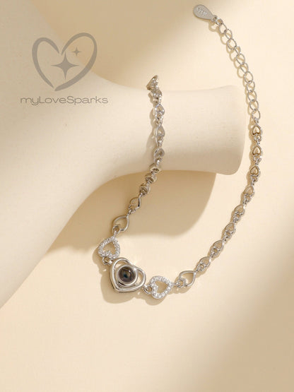 Personalized Photo Projection Bracelets For Women - myLoveSparks Jewelry & GiftsHJ