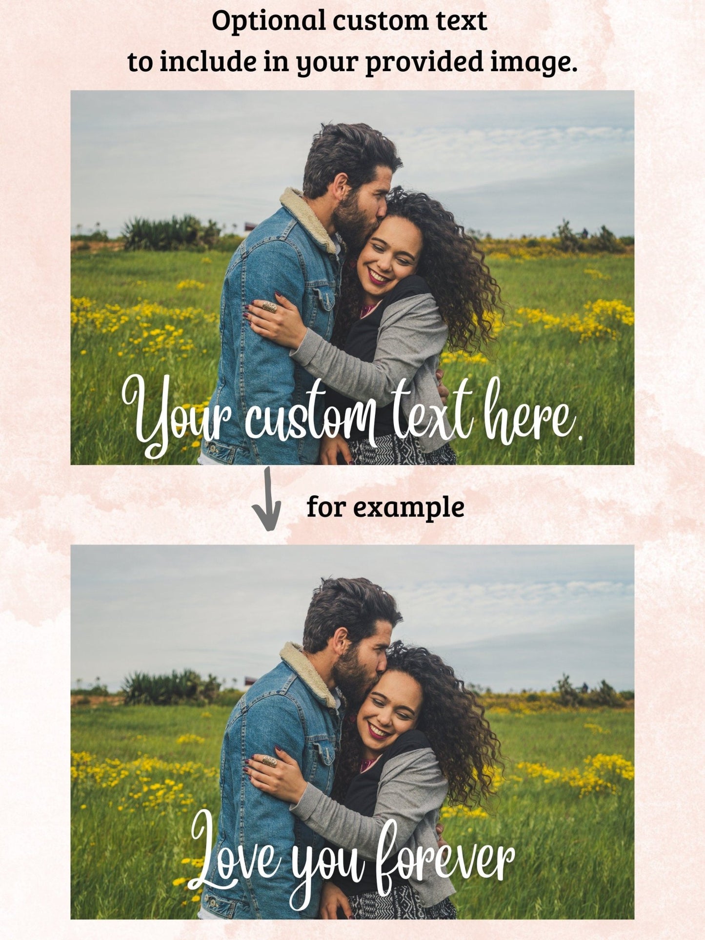 Personalized Projection Photo Couple Sun and Moon Necklace - myLoveSparks Jewelry & GiftsHJ