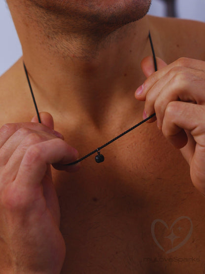 Personalized Projection Photo Necklace for Men - myLoveSparks Jewelry & GiftsCL