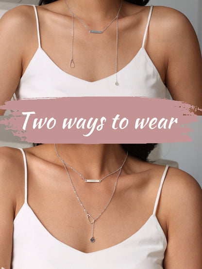 Personalized Stethoscope Necklace with Name for Nurse and Doctor Graduate - myLoveSparks Jewelry & GiftsFY